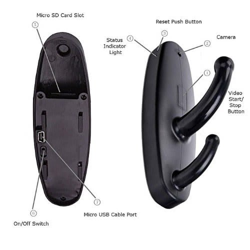 Spy Hook Hidden Camera