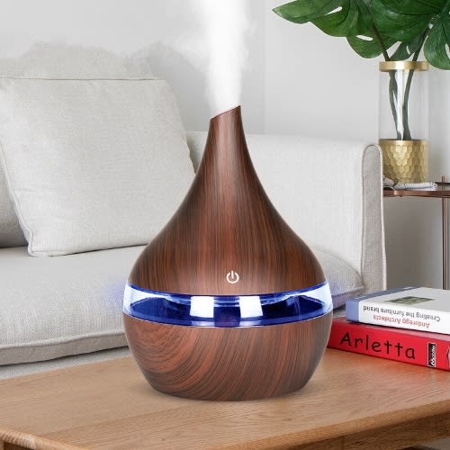 USB Electric Ultrasonic Air Humidifier - 300ml