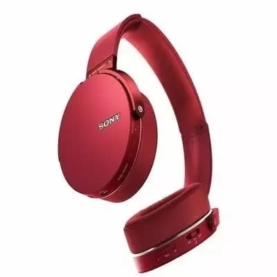 Sony Bluetooth Headphones With Extra Bass - Mdrxb950bt/b - Red