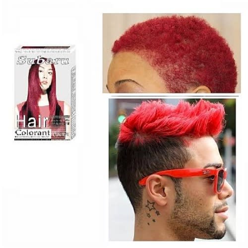 Unisex Hair Dye - Wine Red - 32ml