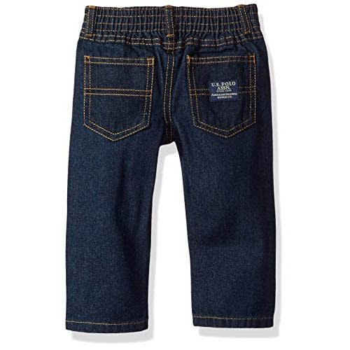 Baby Boys' Polo Shirt And Pant Set - Dark Heather Grey