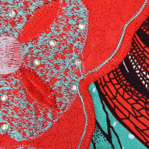 Planetdeals-Flower Designed Women Ankara Wear