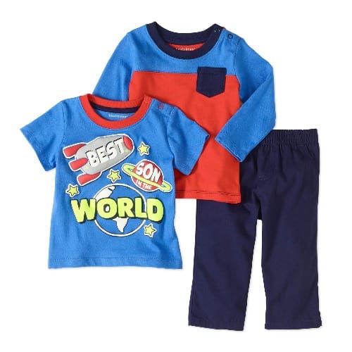 Baby Boys' Graphic T-Shirt & Pants Set