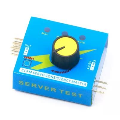 Multi Servo Motor Tester & Consistency Master Checker With Indicator Light