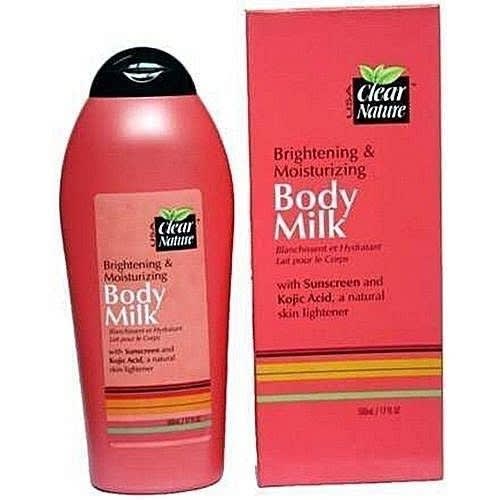 Clear Nature Brightening & Moisturizing Body Milk Lotion 500ml