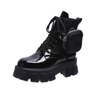 Female Boot Sneakers - Black