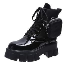 Female Boot Sneakers - Black