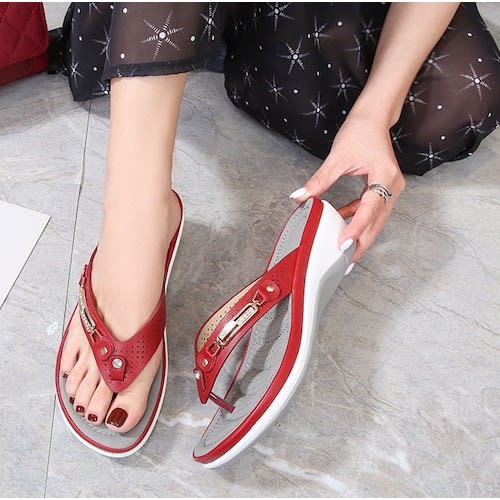 Leisure Flip Flop - Red