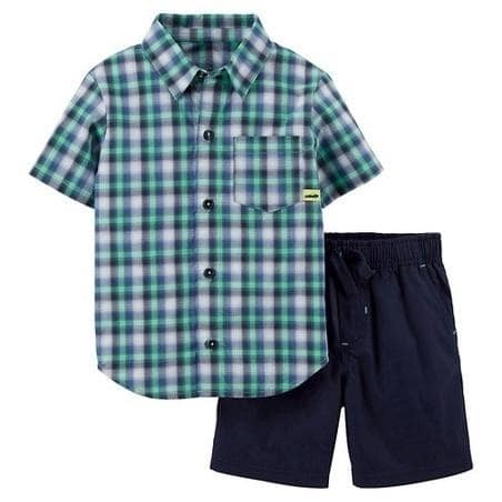 Just One You Made Toddler Boy's 2-Piece Short Set