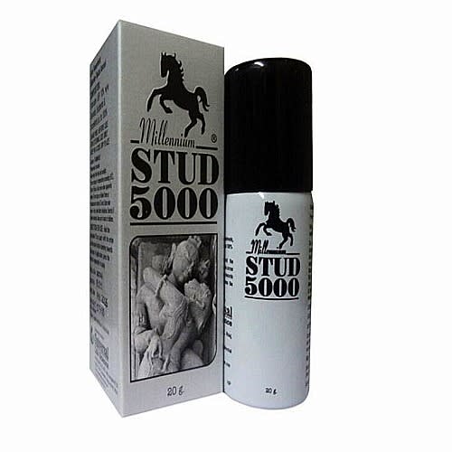 Stud 5000 Prolong Intercourse Men's Pocket Sex Delay Premature Spray -20g