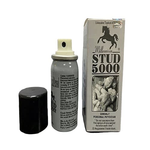 Stud 5000 Prolong Intercourse Men's Pocket Sex Delay Premature Spray -20g