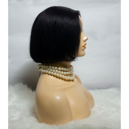 Short Hair Bob Wig For Ladies - Natural Colour