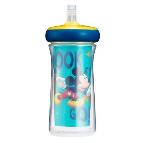 Mickey Mouse Insulated Straw Sippy Cup - 266ml
