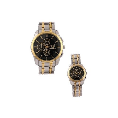Couple's Chain Wristwatch Set