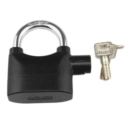 Security Anti-theft Padlock 110db Siren Alarm Lock/1 set