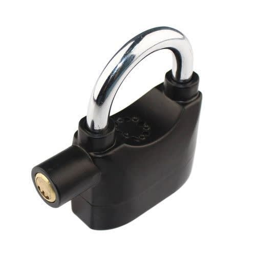 Security Anti-theft Padlock 110db Siren Alarm Lock/1 set