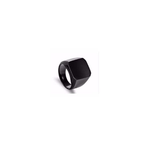 Fashion Steel Ring - Black