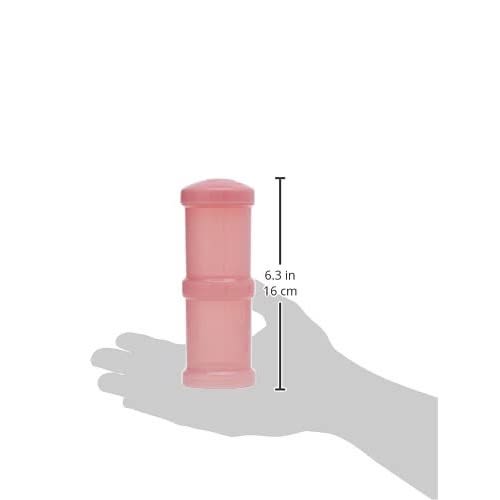 2x 100ml Container - Pastel Pink