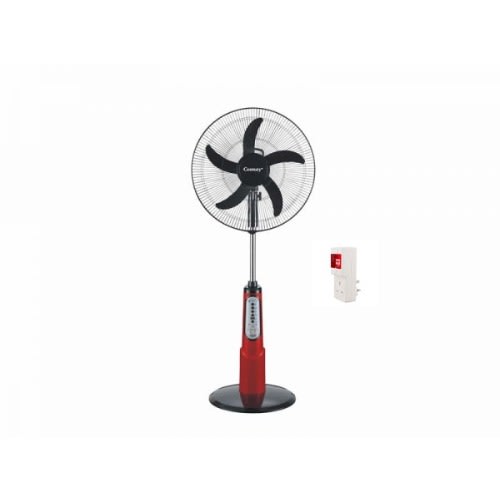 18'' Silent Breeze Rechargeable Fan + Free Surge - 45W