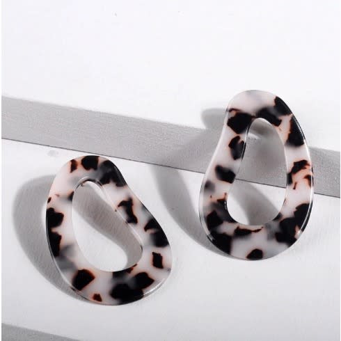 6 In 1 Acrylic Crystal Earrings