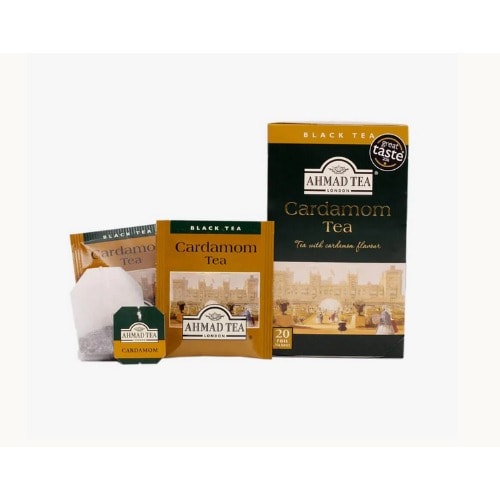Ahmad Tea Cardamom Flavoured Black Tea - 20 Bags