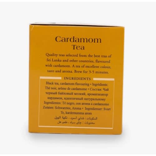 Ahmad Tea Cardamom Flavoured Black Tea - 20 Bags