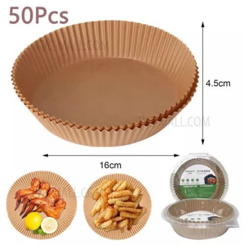 Air Fryer Disposable Parchment Paper - 50pieces