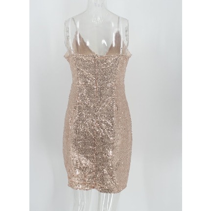 Women Sequin Mini Dress