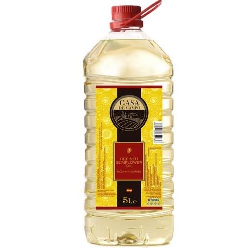 Refined Sunflower Oil 5 Litres - Carton Of 4