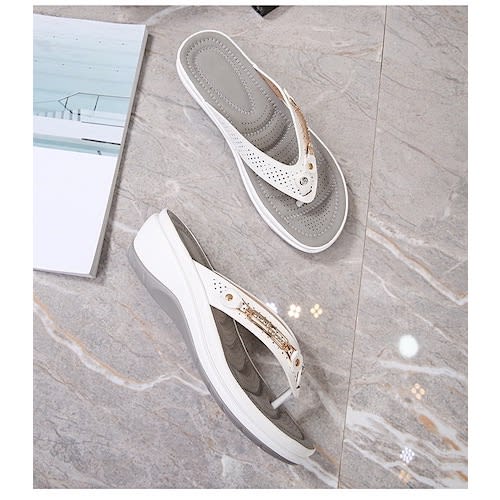 Leisure Flip Flop - White
