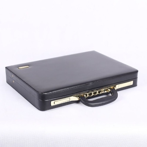 Leather Briefcase- Black Briefcase