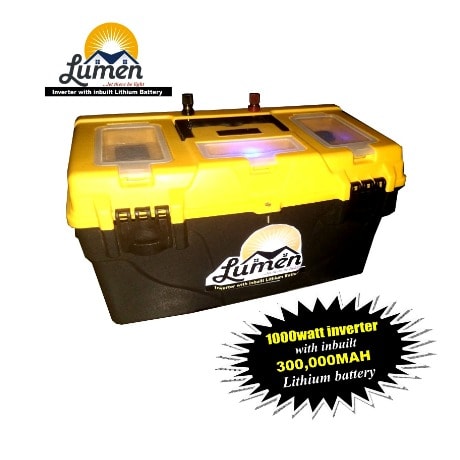 Solar Generator With Inbuilt Lithium Battery - 1000W