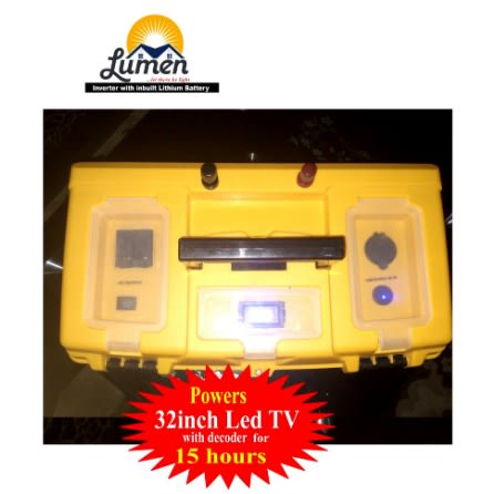 Solar Generator With Inbuilt Lithium Battery - 1000W