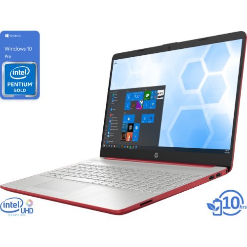 Notebook 15 - Intel Pentium - 4GB RAM- 128GB SSD - Win10- Red