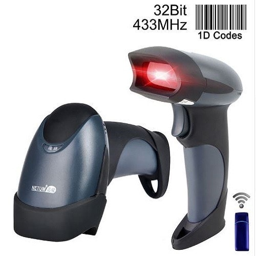 Wireless Barcode Scanner & Reader - Handheld - 32Bit - Speed M2