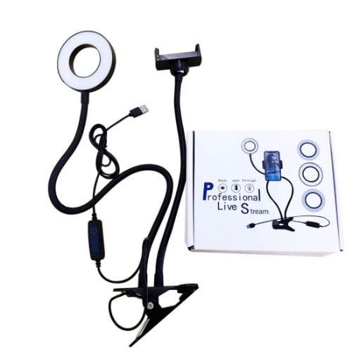 Professional Live Stream Ring light With Tripod stand