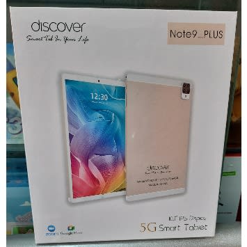 Discover Note 9 Plus -10.1" -64GB ROM- 4GB RAM - Dual Sim+ Black Wireless Keyboard