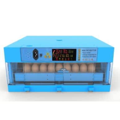Egg Incubator -Dual Power - 64 Eggs -12/220v