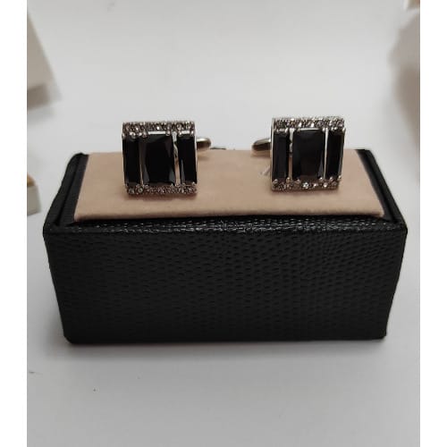 Men Cufflinks 10 - Silver