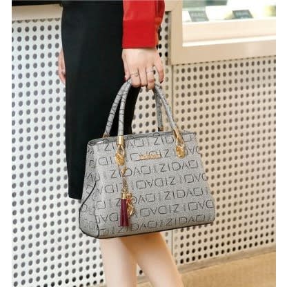 Crocodile Pattern Ladies Handbag