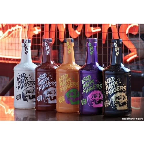 DEAD MAN'S FINGERS Variety Pack - Mango - Dark Rum - Pineapple - Coconut - Rum- 6 X 70cl