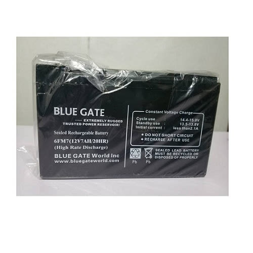 Bluegate Ups Replacement Battery - 12v7ah