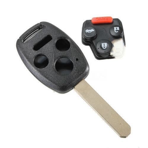 4 Button Key Remote Replacement Shell Case For Honda