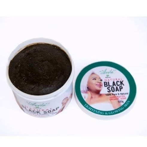 Avila Organic Lightening Herbal/black Soap- 250g