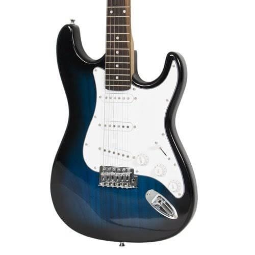 Electric Lead Guitar With Accessories - Blue