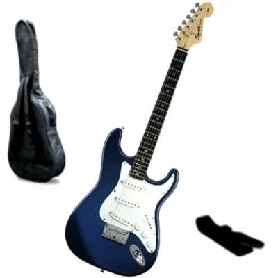 Electric Lead Guitar With Accessories - Blue