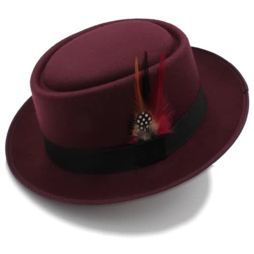 Fedoras Flat Hat - Wine