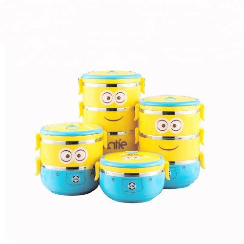 0.7/1.4/2.1/2.8l Heat Preservation Leakproof Stainless Steel Lunch Box For Adults And Kids