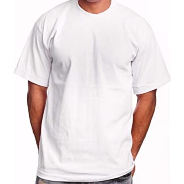 Plain Unisex T-shirt - White