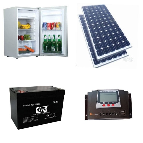 90l Solar Fridge+ Panels
